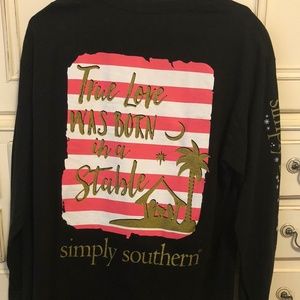 Long Sleeve Simply Southern T-shirt